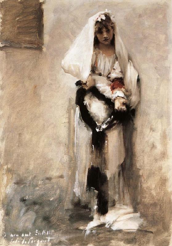 John Singer Sargent A beggarly girl Germany oil painting art